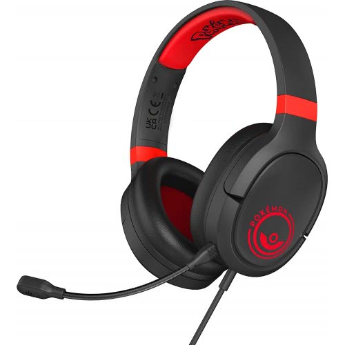otl technologies Pokemon Poke Ball Black Pro G1 Gaming Ακουστικά Gaming  5055371624312