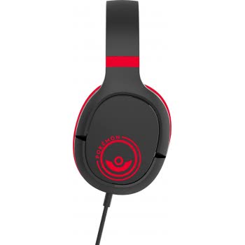 otl technologies Pokemon Poke Ball Black Pro G1 Gaming Ακουστικά Gaming  5055371624312