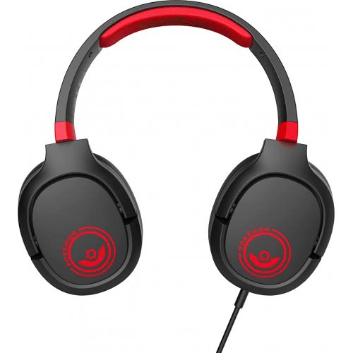 otl technologies Pokemon Poke Ball Black Pro G1 Gaming Headphones  5055371624312