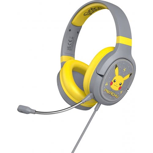 otl technologies Pokemon Pikachu Grey Pro G1 Gaming Headphones  5055371624060