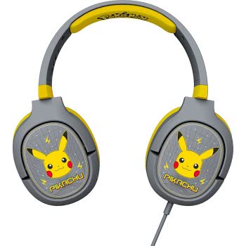 otl technologies Pokemon Pikachu Grey Pro G1 Gaming Headphones  5055371624060