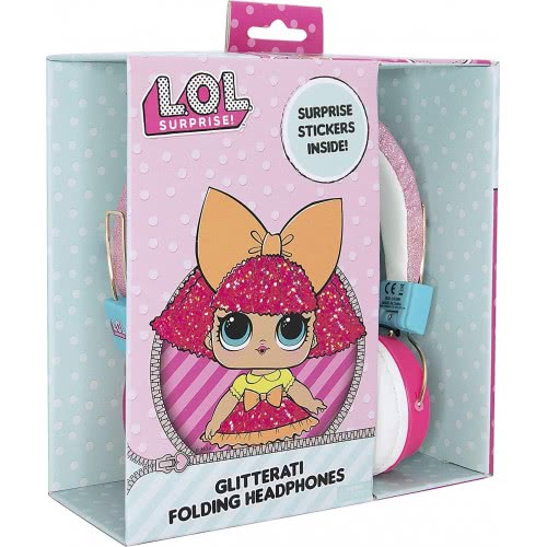 otl technologies L.O.L. Surprise! Squad Goals Wired Folding Headphones  5055371622318