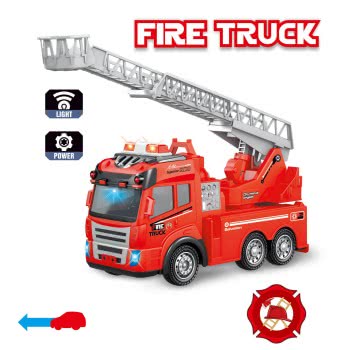Toys-shop Choice Friction Όχημα Πυροσβεστικής Με Φώτα Και Ήχους JA095914 6990521959144