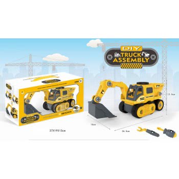Toys-shop Choice DIY Truck Assembly Excavator JK112366 6990620123668