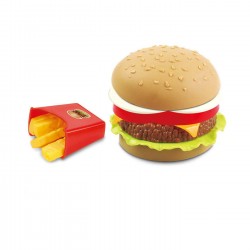 Toys-shop Choice Food Set Burger With Potatoes JU061947 6990521619475