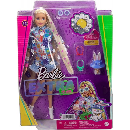 Mattel Barbie Extra - Flower Power HDJ45 194735024452