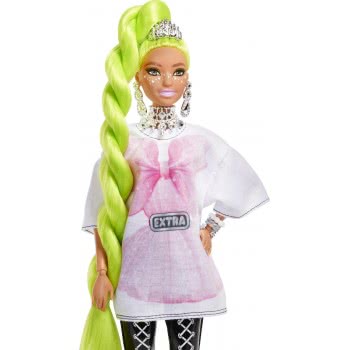 Mattel Barbie Extra - Neon Green Hair HDJ44 194735024445