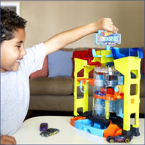Mattel Hot Wheels Πλυντήριο Χρωμοκεραυνών GRW37 887961912777