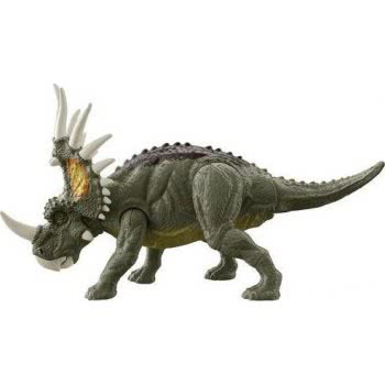 Mattel Jurassic World Βασικές Φιγούρες Δεινοσαύρων Με Σπαστά Μέλη Styracosaurus GWN31 / HCL87 194735013289