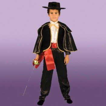 fun world Στολή Ζορρό Παιδικό 4-6 9944-1 231670994416