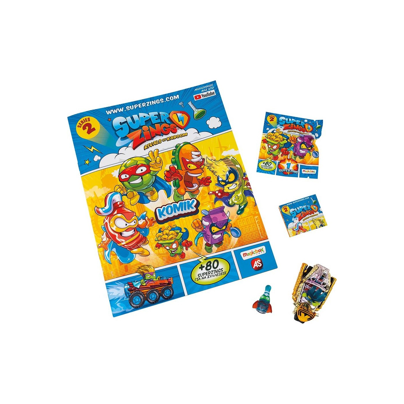 As company Superzings Series 2 Comic Guide Starter Pack For Ages 3 ...