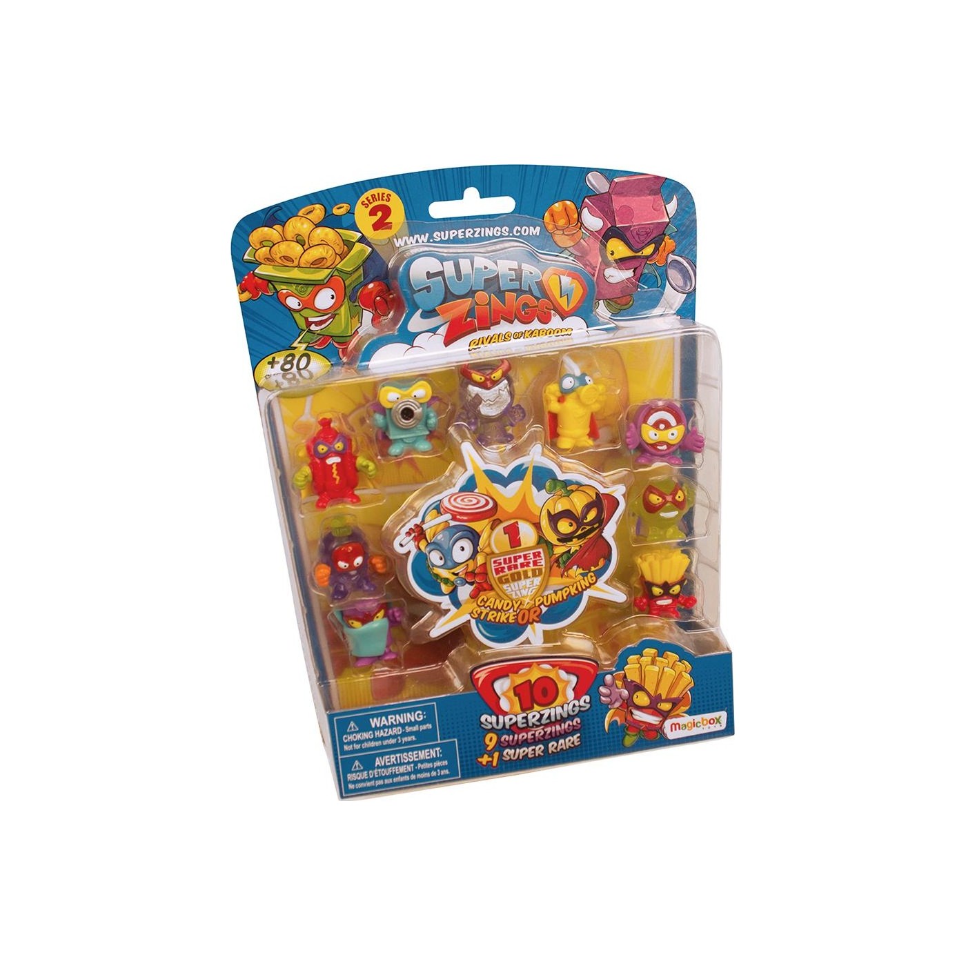 As company Superzings Series 2 Blister 10 Collectible Figures For Ages ...