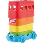 TOMY Toomies Βρεφικό Παιχνίδι Λεωφορεία Σε Πυραμίδα Για 12-36 Μηνών 1000-73220 5011666732209