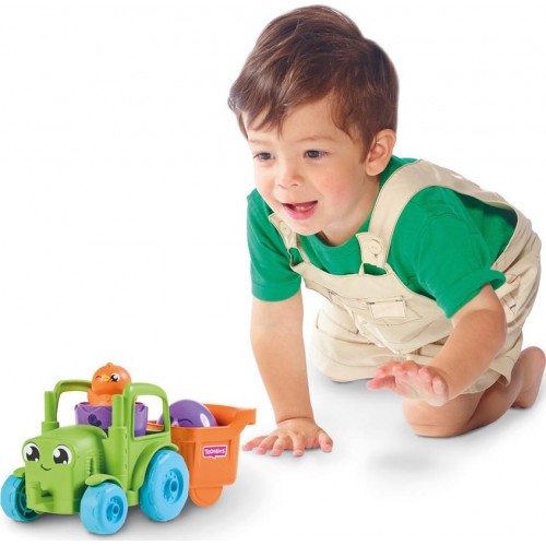 TOMY Toomies Baby Toddler Toy Tranforming Tractor 2 In 1 For 12-36 Months 1000-73219 5011666732193