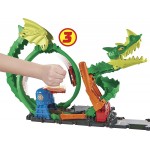 Mattel Hot Wheels City Dragon Drive Firefight Πίστα Δράκος Με Λουπ HDP03 194735028962