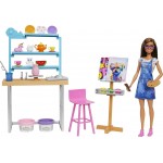 Mattel Barbie Relax And Create Art Studio Στούντιο Ζωγραφικής HCM85 194735014811