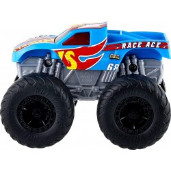Mattel Hot Wheels Monster Trucks Roarin’ Wreckers Race Ace Truck With Lights & Sounds HDX60 / HDX63 194735034284