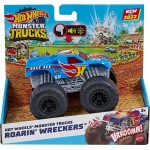 Mattel Hot Wheels Monster Trucks Roarin’ Wreckers Race Ace Truck With Lights & Sounds HDX60 / HDX63 194735034284