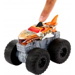 Mattel Hot Wheels Monster Trucks Roarin’ Wreckers Tiger Shark Truck With Engine Revving HDX60 / HDX62 194735034260