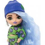 Mattel Barbie Extra Minis Doll N.3 Wearing Emoji-Printed 2-Piece Fashion HGP62 / HGP65 194735055395
