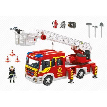 Playmobil Ladder Unit With Lights And Sound 5362 4008789053626