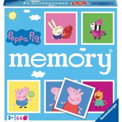 Ravensburger Επιτραπέζιο Μνήμης Memory Πέππα Το Γουρουνάκι 20886 4005556208869