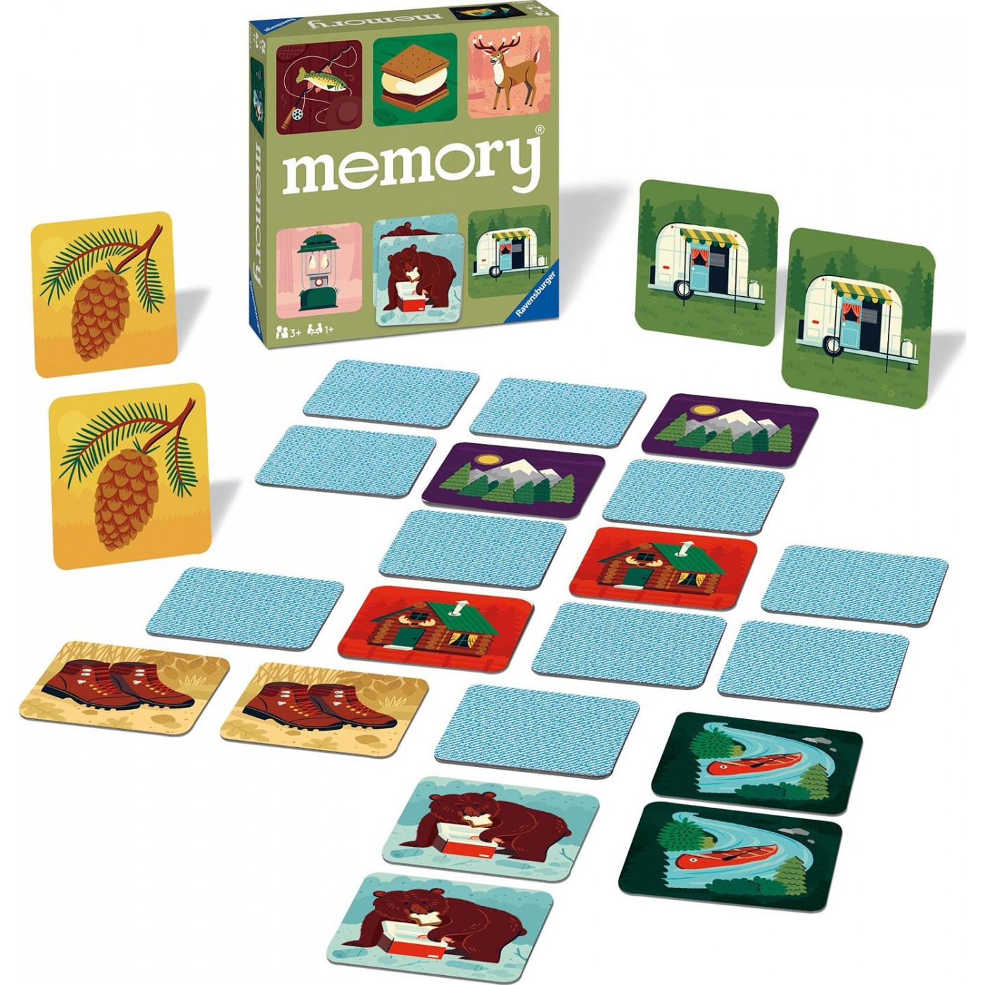 Ravensburger Educational Game Memory Great Outdours 20359 | Toys-shop.gr
