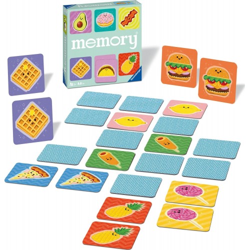 Ravensburger Επιτραπέζιο Μνήμης Memory Αγαπημένα Φαγητά 20357 4005556203574