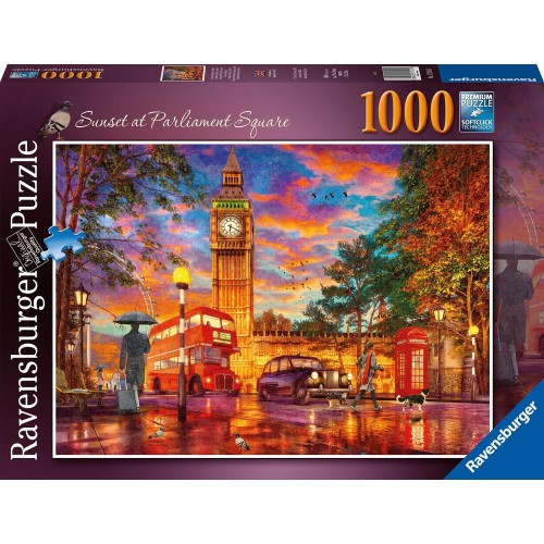Ravensburger 1000 Pcs Puzzle Sunset In London 17141 4005556171415