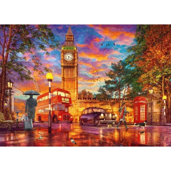 Ravensburger 1000 Pcs Puzzle Sunset In London 17141 4005556171415