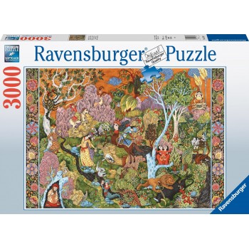 Ravensburger 3000 Pcs Puzzle Garden Of Sun Signs 17135 4005556171354