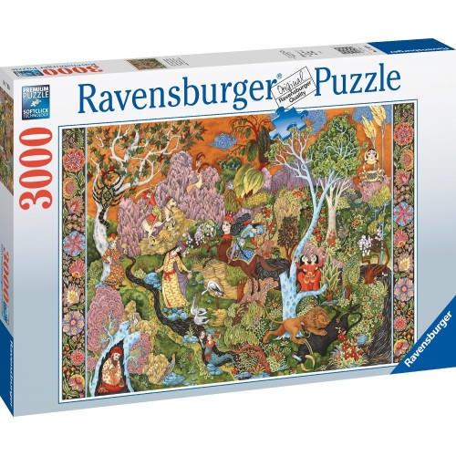 Ravensburger 3000 Pcs Puzzle Garden Of Sun Signs 17135 4005556171354