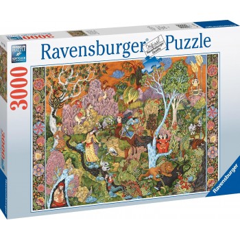 Ravensburger 3000 Pcs Puzzle Garden Of Sun Signs 17135 4005556171354