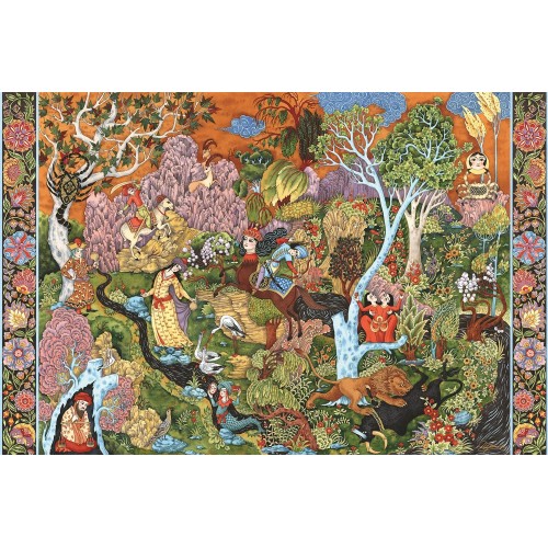 Ravensburger 3000 Pcs Puzzle Garden Of Sun Signs 17135 4005556171354