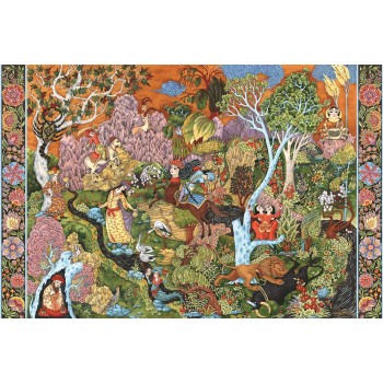 Ravensburger 3000 Pcs Puzzle Garden Of Sun Signs 17135 4005556171354