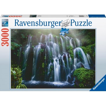 Ravensburger Παζλ 3000 Τεμ. Καταρράκτες, Μπάλι 17116 4005556171163