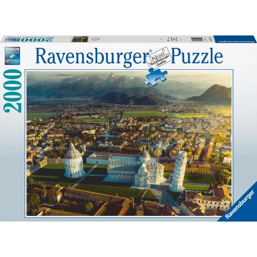 Ravensburger 2000 Pcs Puzzle Pisa, Italy 17113 4005556171132