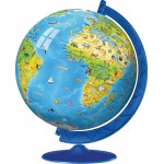 Ravensburger 3D Puzzle 180 Τεμ. Υδρόγειος Για Παιδιά 12338 4005556123384