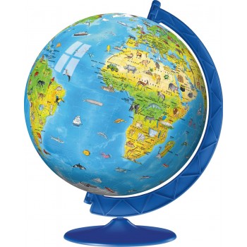 Ravensburger 3D Puzzle 180 Pcs Children's Globe 12338 4005556123384