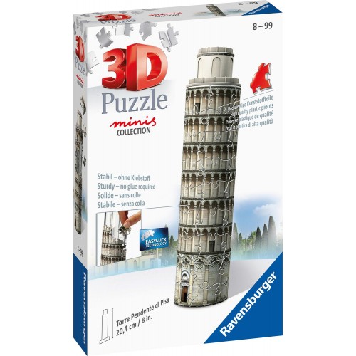 Ravensburger 3D Puzzle Minis 54 Τεμ. Πύργος Της Πίζας 11247 4005556112470