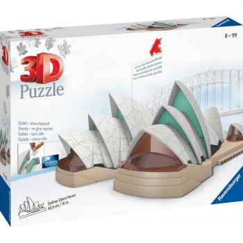 Ravensburger 3D Puzzle Maxi 216 τεμ. Η Όπερα του Σίδνεϋ 11243 4005556112432