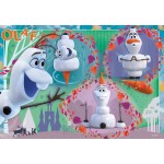 Ravensburger 2X12 Pcs Puzzle Olaf 05153 4005556051533