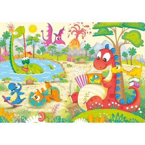 Ravensburger Παζλ 2X12 Τεμ. Δεινόσαυροι 05246 4005556052462