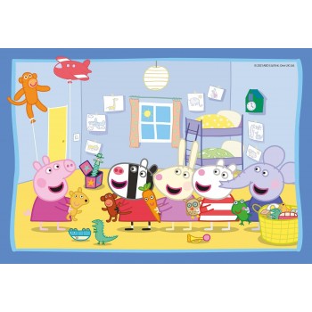 Ravensburger 2X12 Pcs Puzzle Peppa Pig 05574 4005556055746