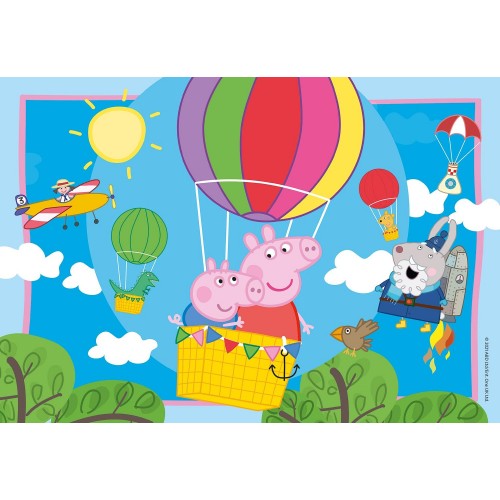Ravensburger 2X12 Pcs Puzzle Peppa Pig 05574 4005556055746