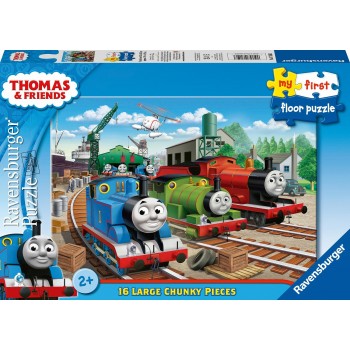 Ravensburger Παζλ Δαπέδου 16 Τεμ. Τόμας Το Τρενάκι 07050 4005556070503