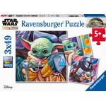 Ravensburger Παζλ 3X49 Τεμ. Star Wars: Yoda 05241 4005556052417