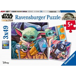 Ravensburger 3X49 Pcs Puzzle Star Wars: Yoda 05241 4005556052417