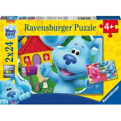 Ravensburger 2X24 Pcs Puzzle Blue's Clues 05568 4005556055685
