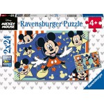Ravensburger 2X24 Pcs Puzzle Mickey Mouse 05578 4005556055784